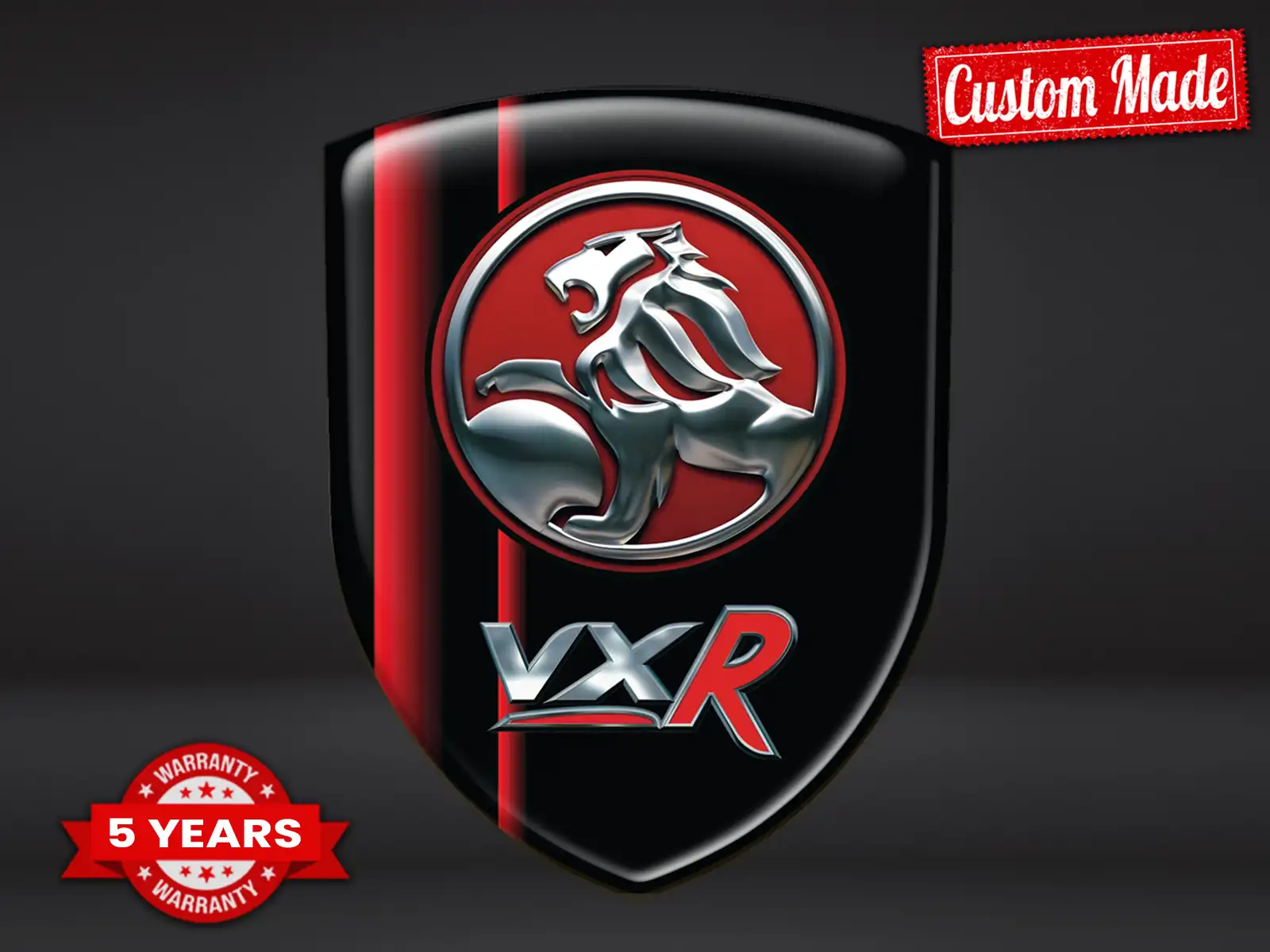 Vauxhall Waterproof Sticker Label Durable Sports Customizable